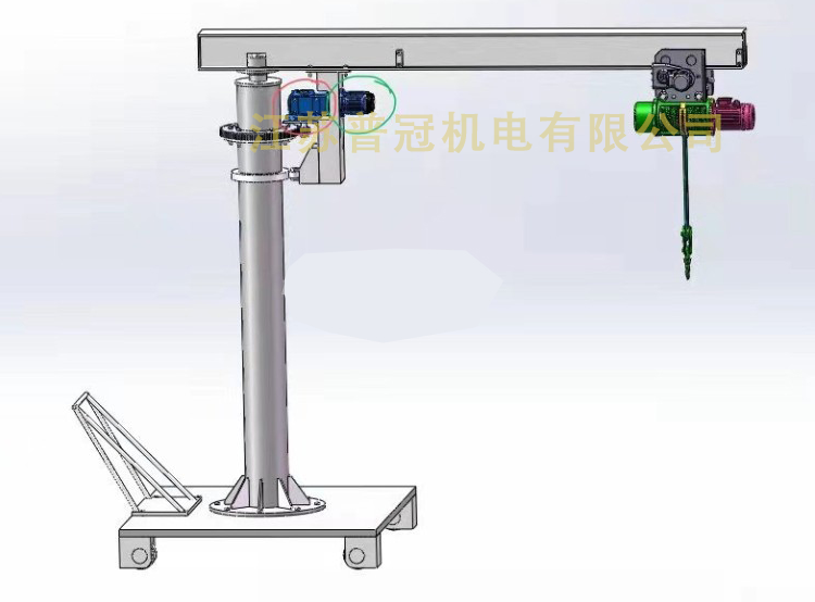 您想要的500kg移動(dòng)式懸臂吊就在這里