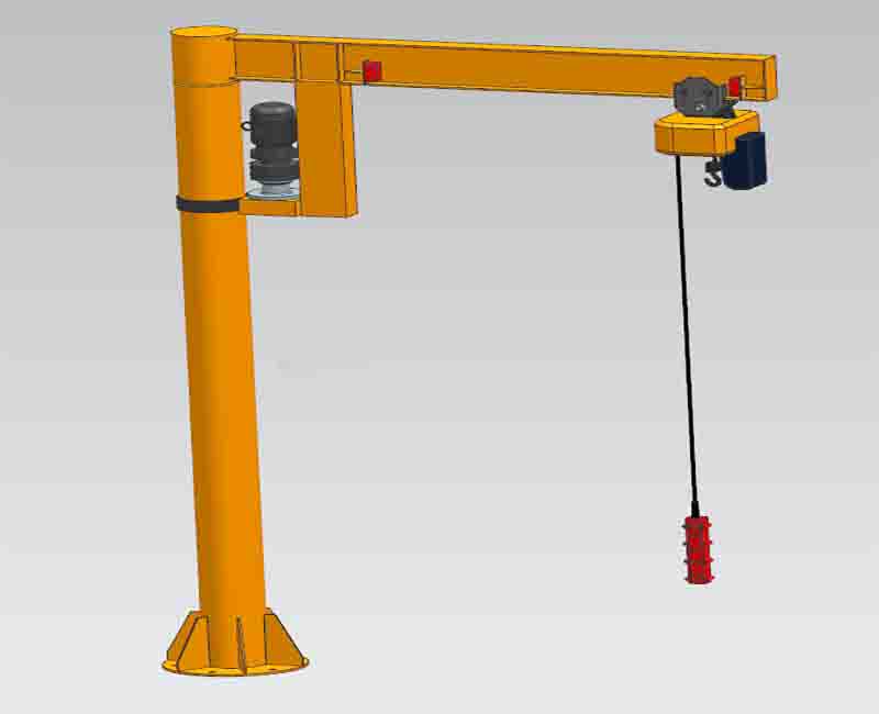 浙江某凱控股-懸臂吊旋臂吊定制項(xiàng)目